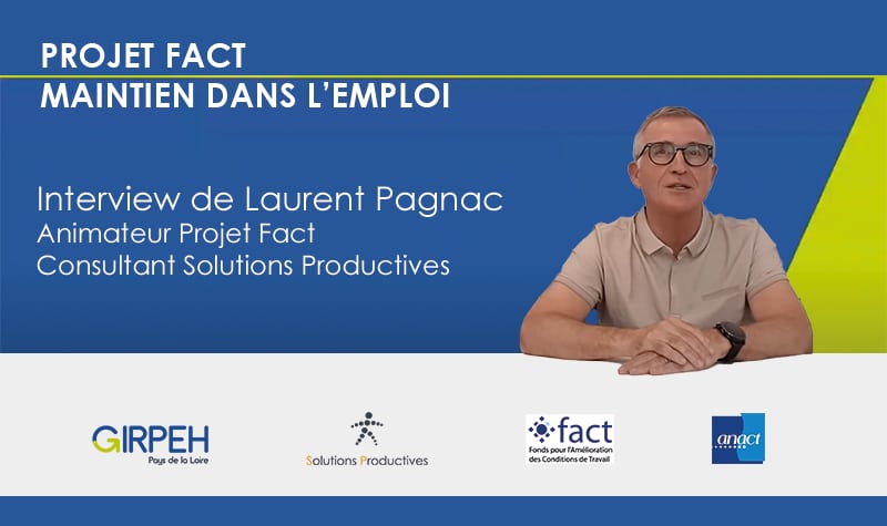 Interview Laurent Pagnac Projet Fact